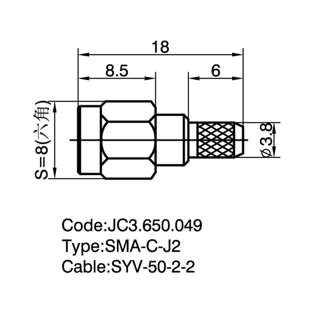 JC3.650.049  SMA-C-J2