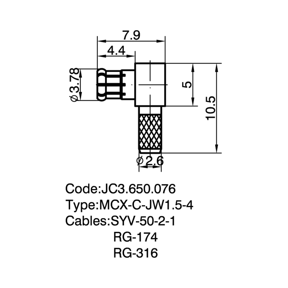 JC3.650.076  MCX-C-JW1.5-4