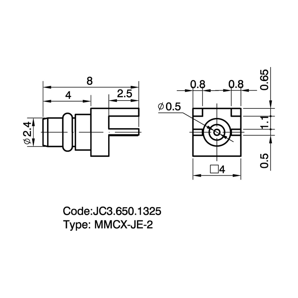 JC3.650.1325  MMCX-JE-2