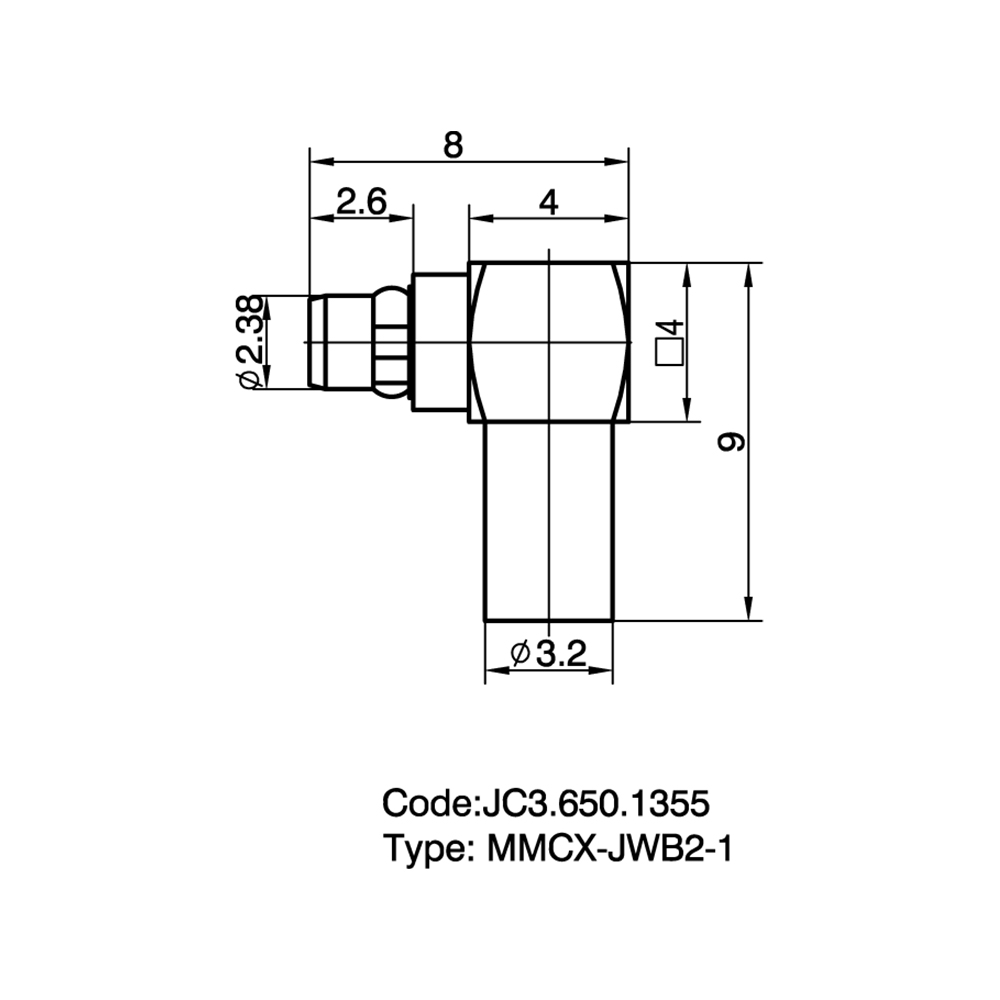 650.1355  MMCX-JWB2-1