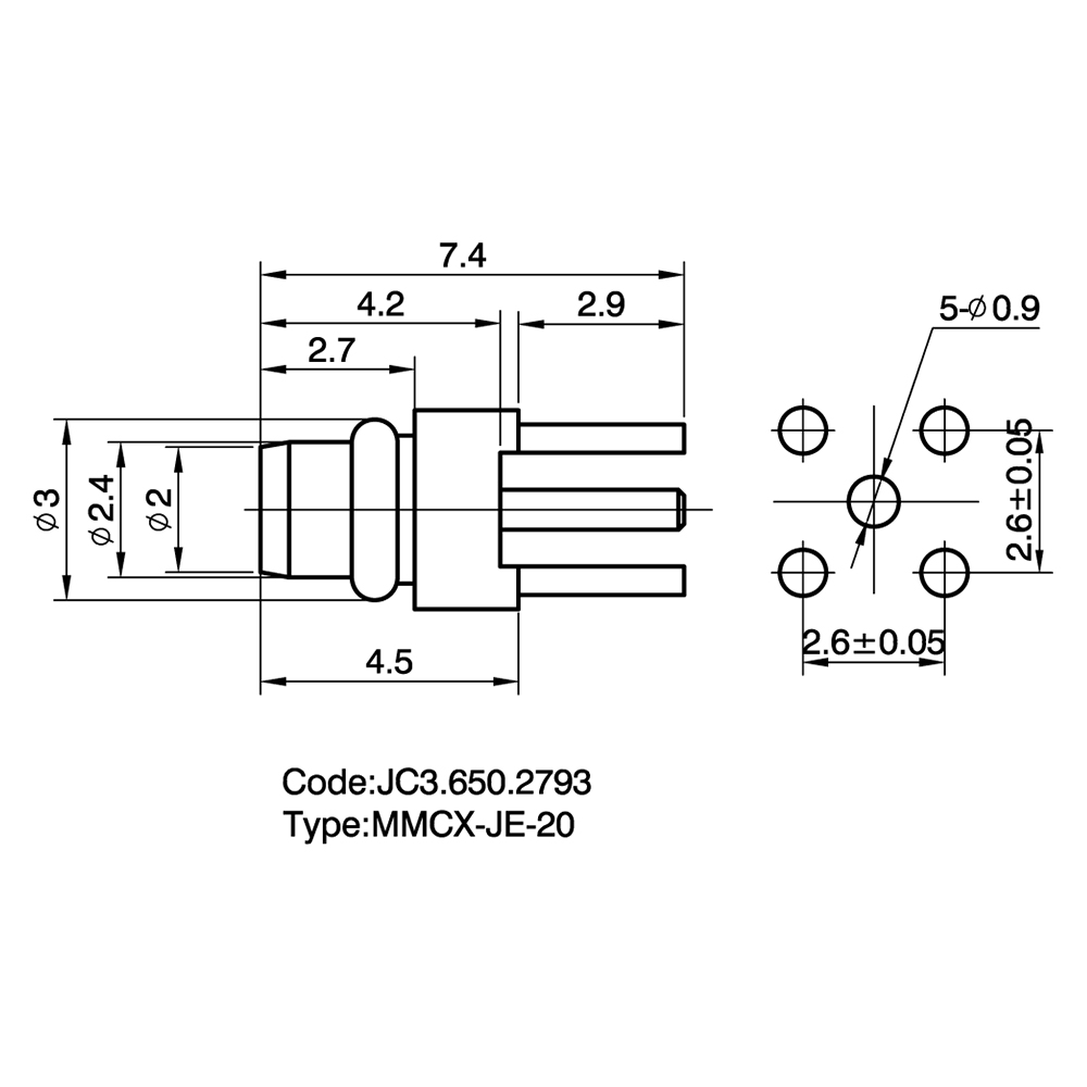 JC3.650.2793  MMCX-JE-20