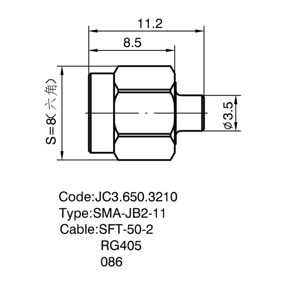JC3.650.3210  SMA-JB2-11