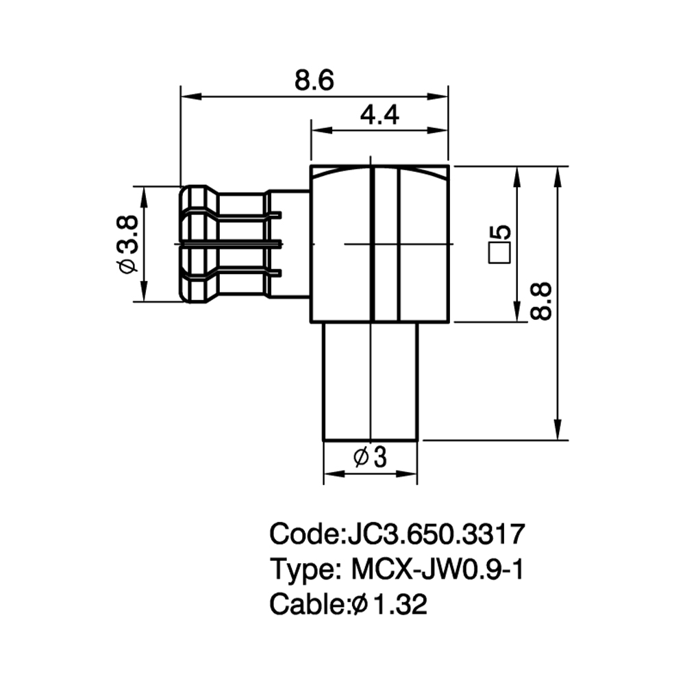 JC3.650.3317  MCX-JW0.9-1