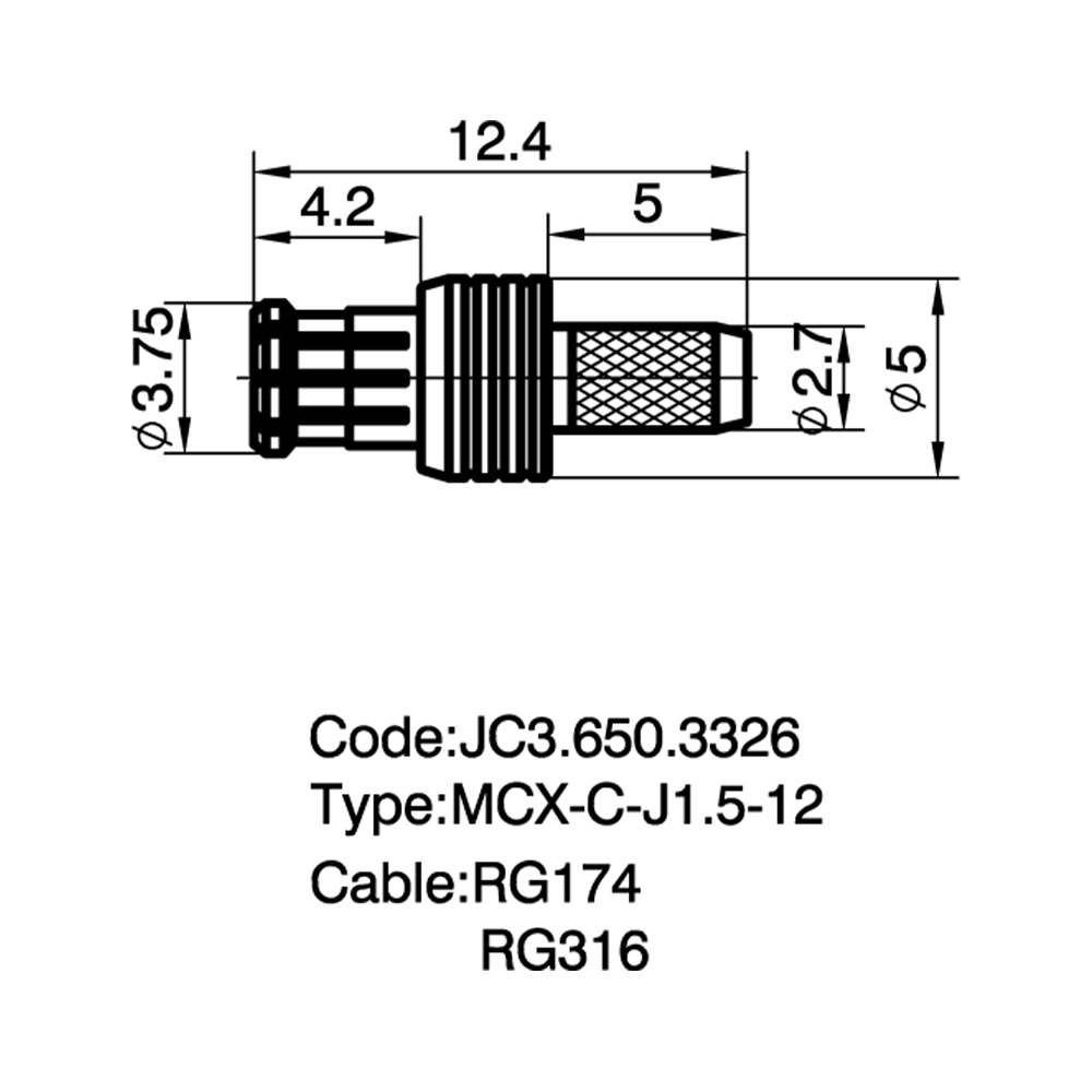 JC650.3326  MCX-C-J1.5-12
