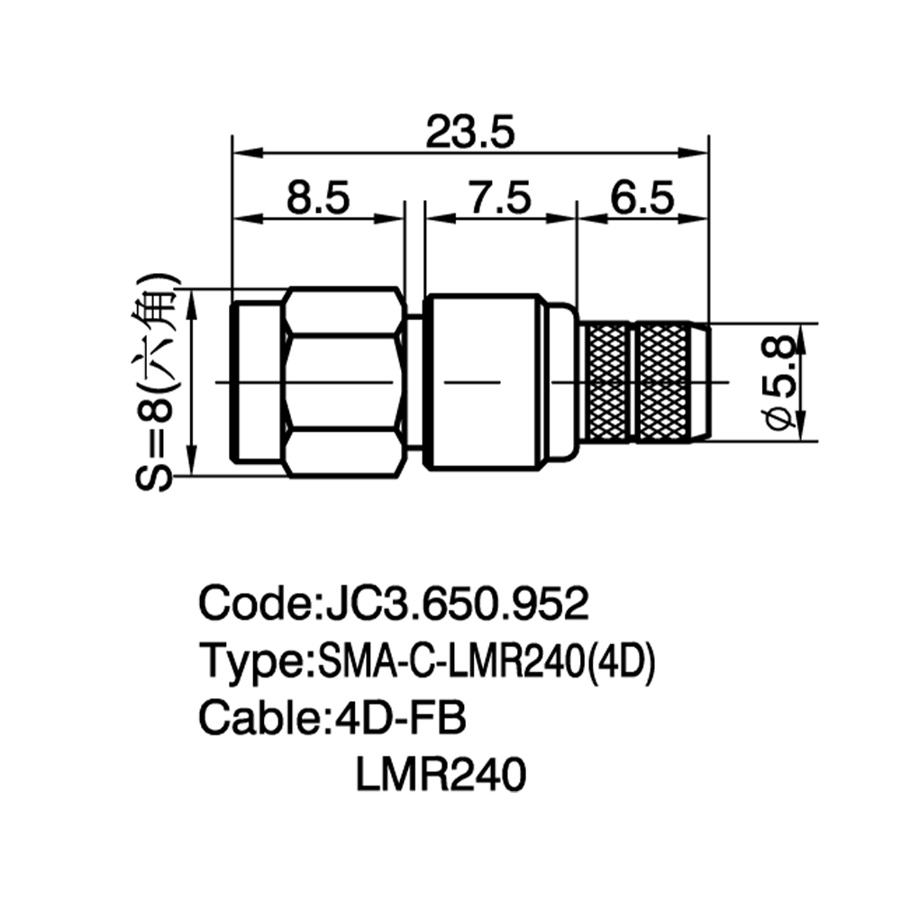 JC3.650.952  SMA-C-JLMR240(4D)
