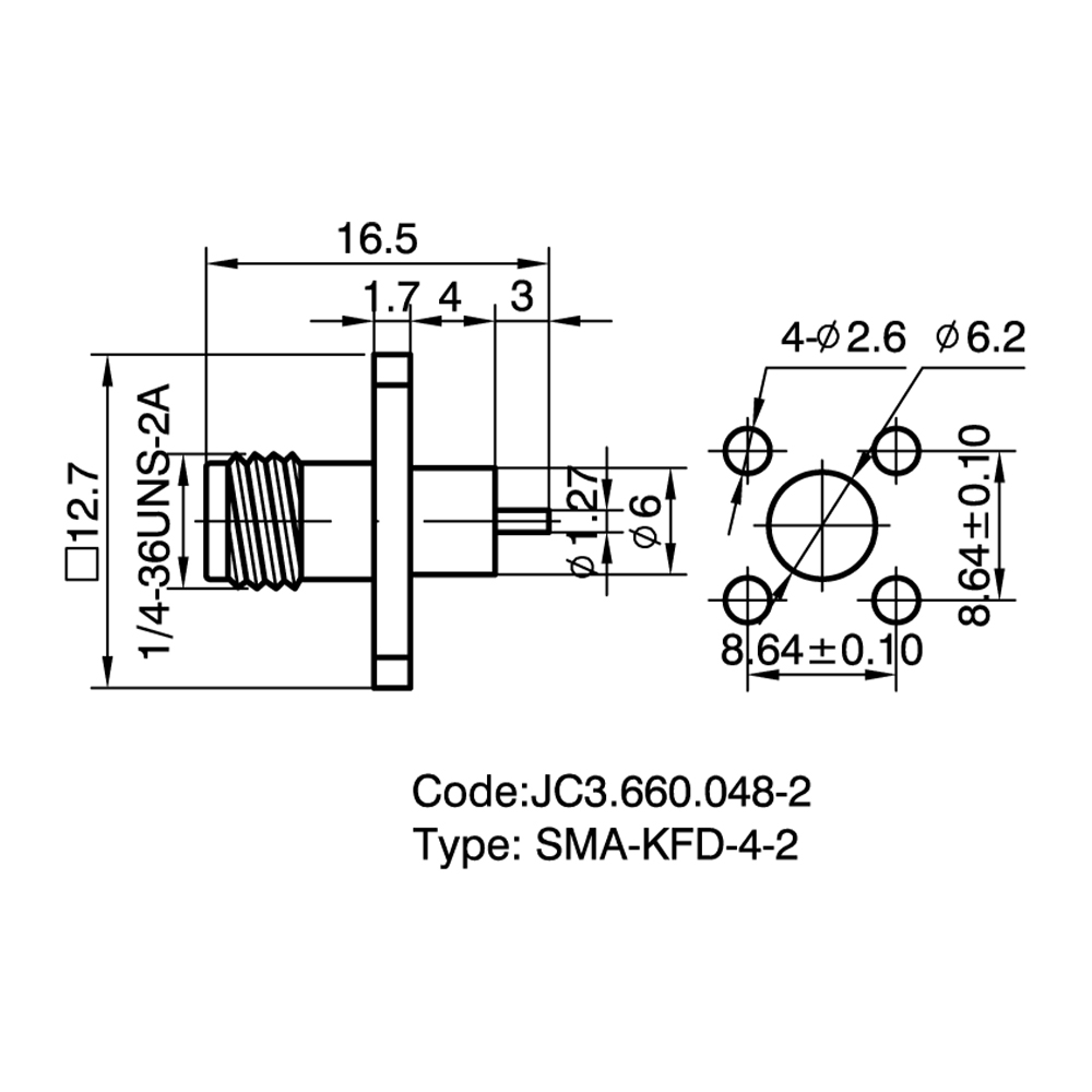 JC3.660.048-2  SMA-KFD-4-2