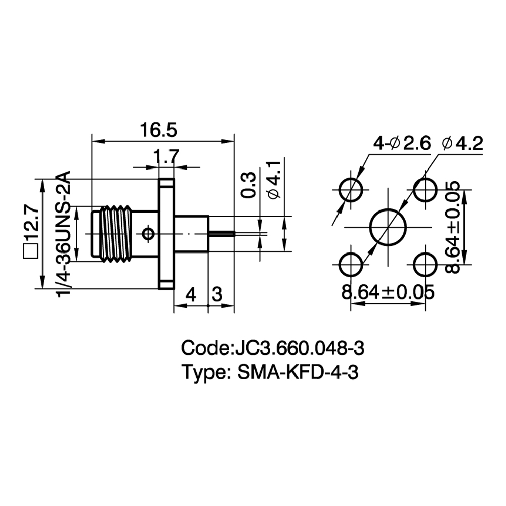 JC3.660.048-3  SMA-KFD-4-3