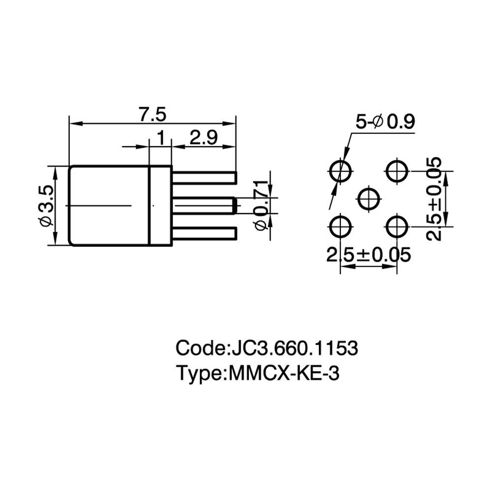 JC3.660.1153  MMCX-KE-3