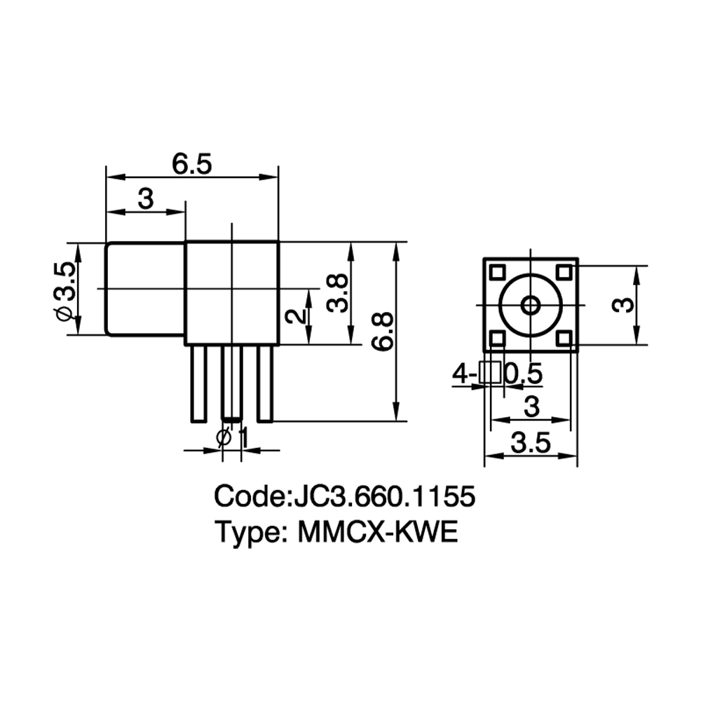 JC3.660.1155  MMCX-KWE