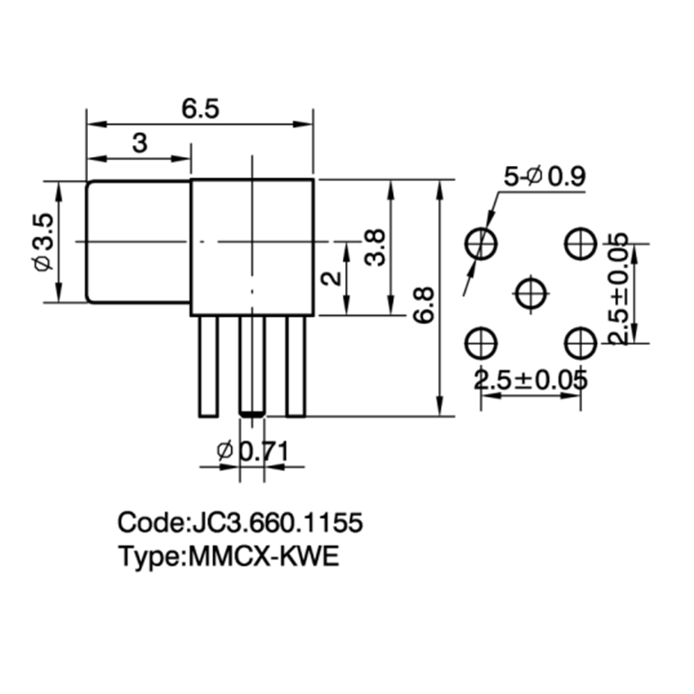 JC3.660.1155  MMCX-KWE