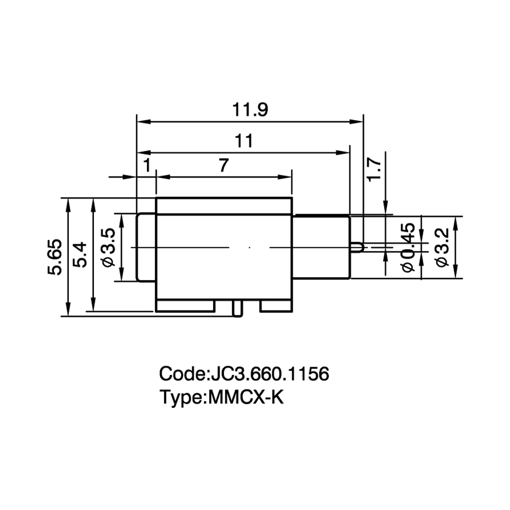 660.1156  MMCX-K