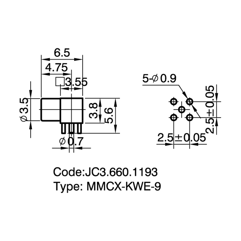 JC3.660.1193  MMCX-KWE-9