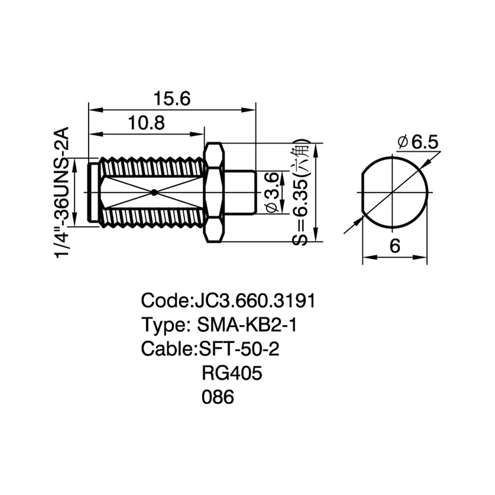 JC3.660.3191  SMA-KB2-1
