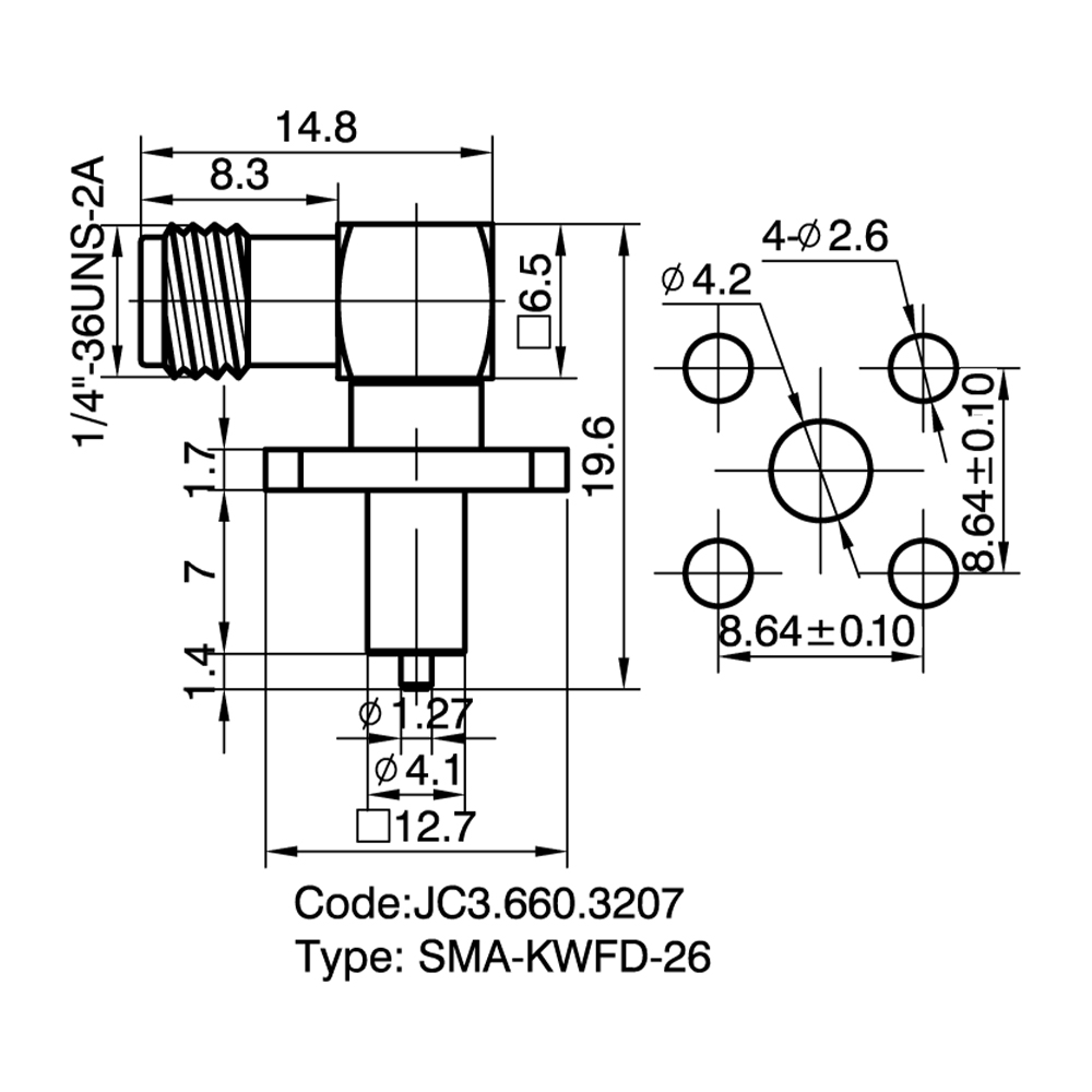 JC3.660.3207  SMA-KWFD-26