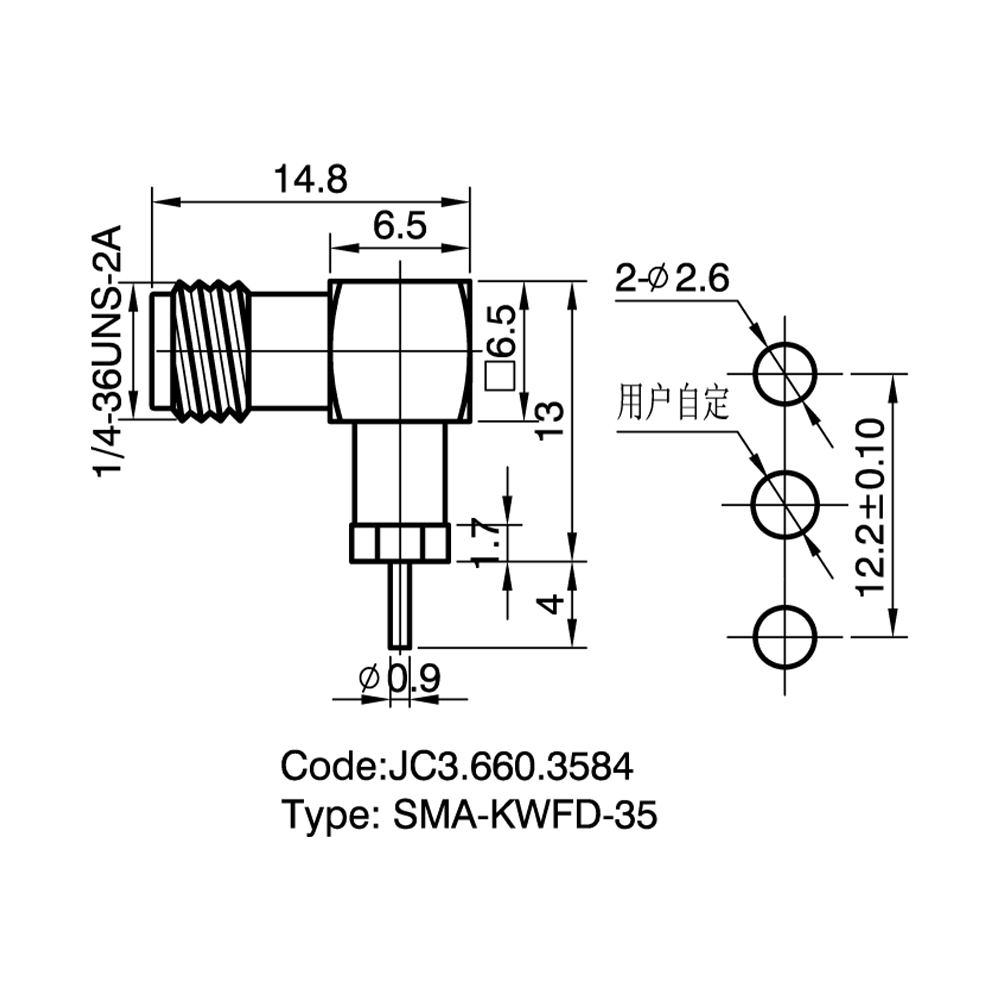 JC3.660.3584  SMA-KWFD-35