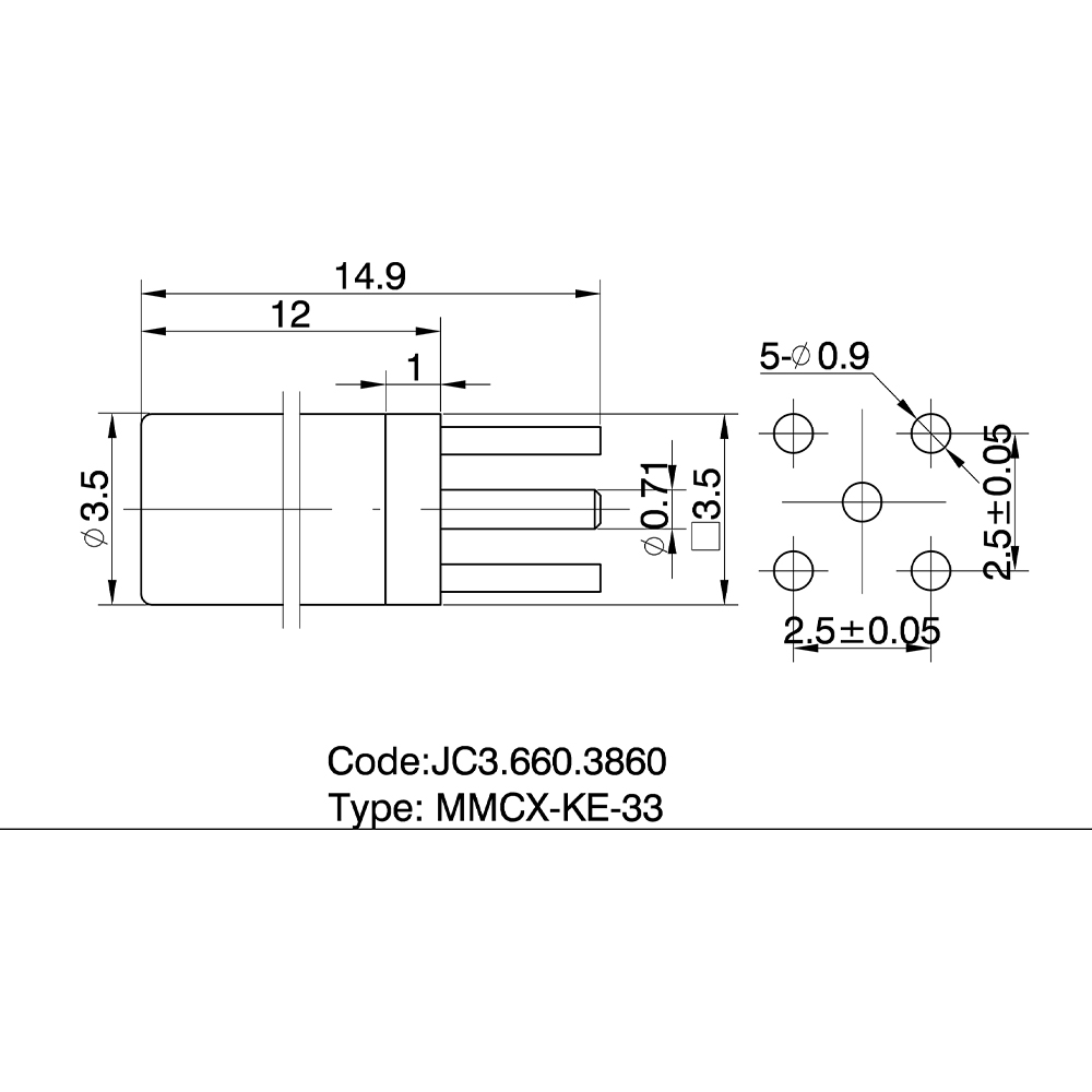 JC3.660.3860  MMCX-KE-33