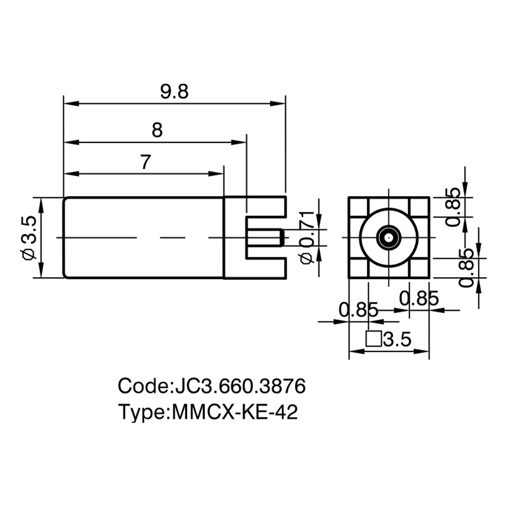 JC3.660.3876  MMCX-KE-42