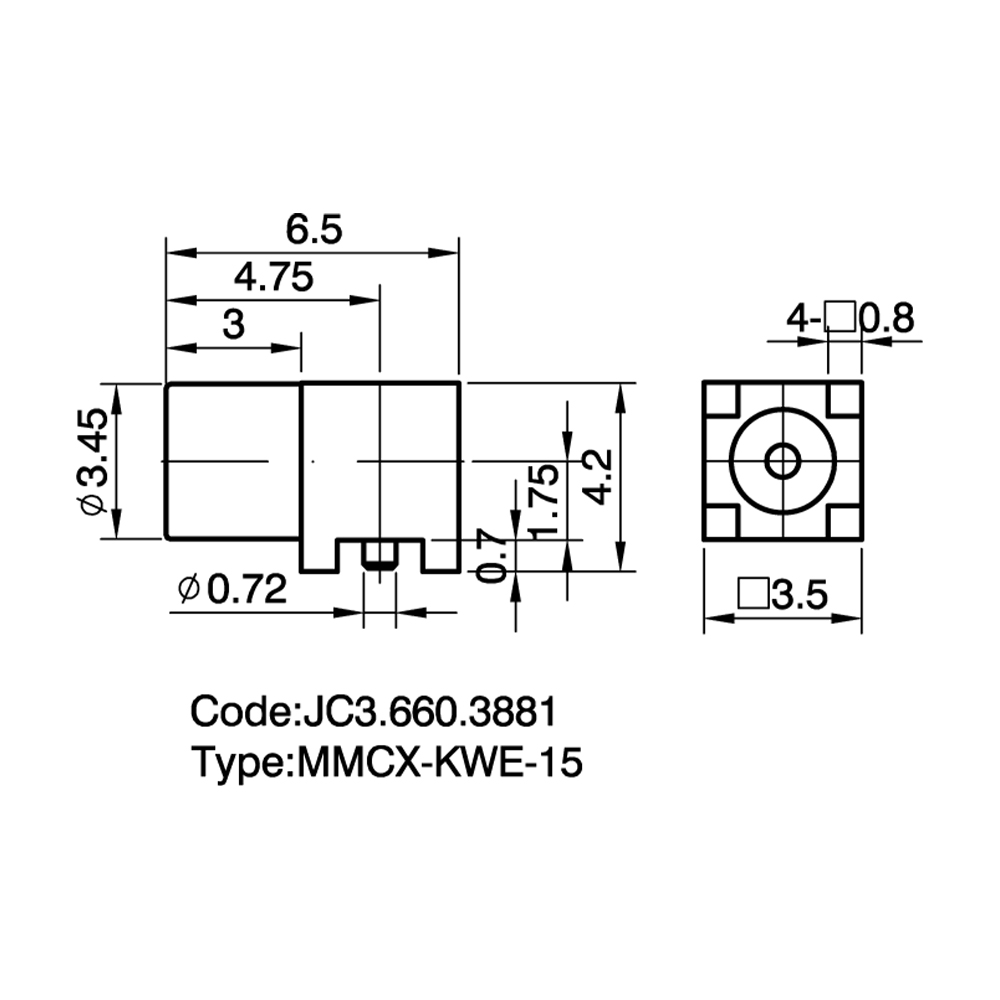 JC3.660.3881  MMCX-KWE-15