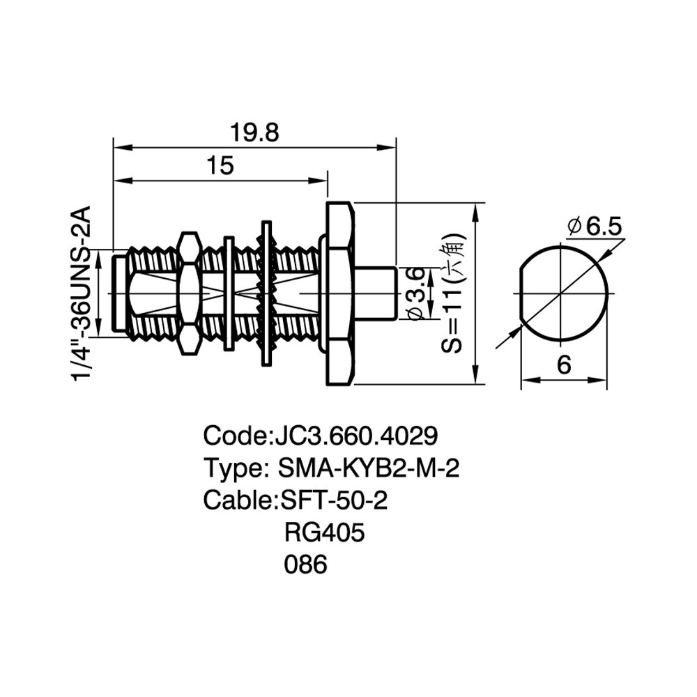 JC3.660.4029  SMA-KWB2-M-2