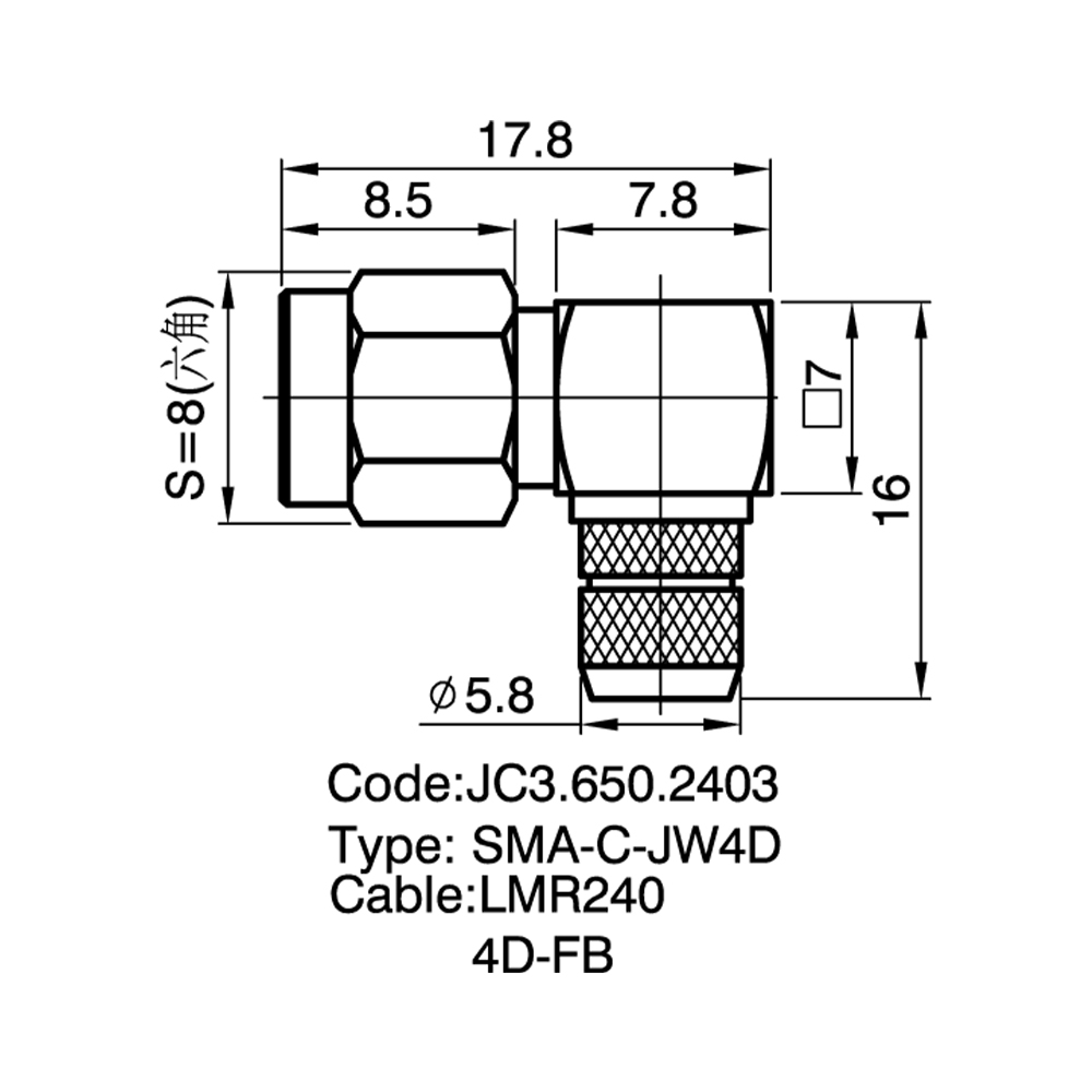 JC3.650.2403  SMA-C-JW4D