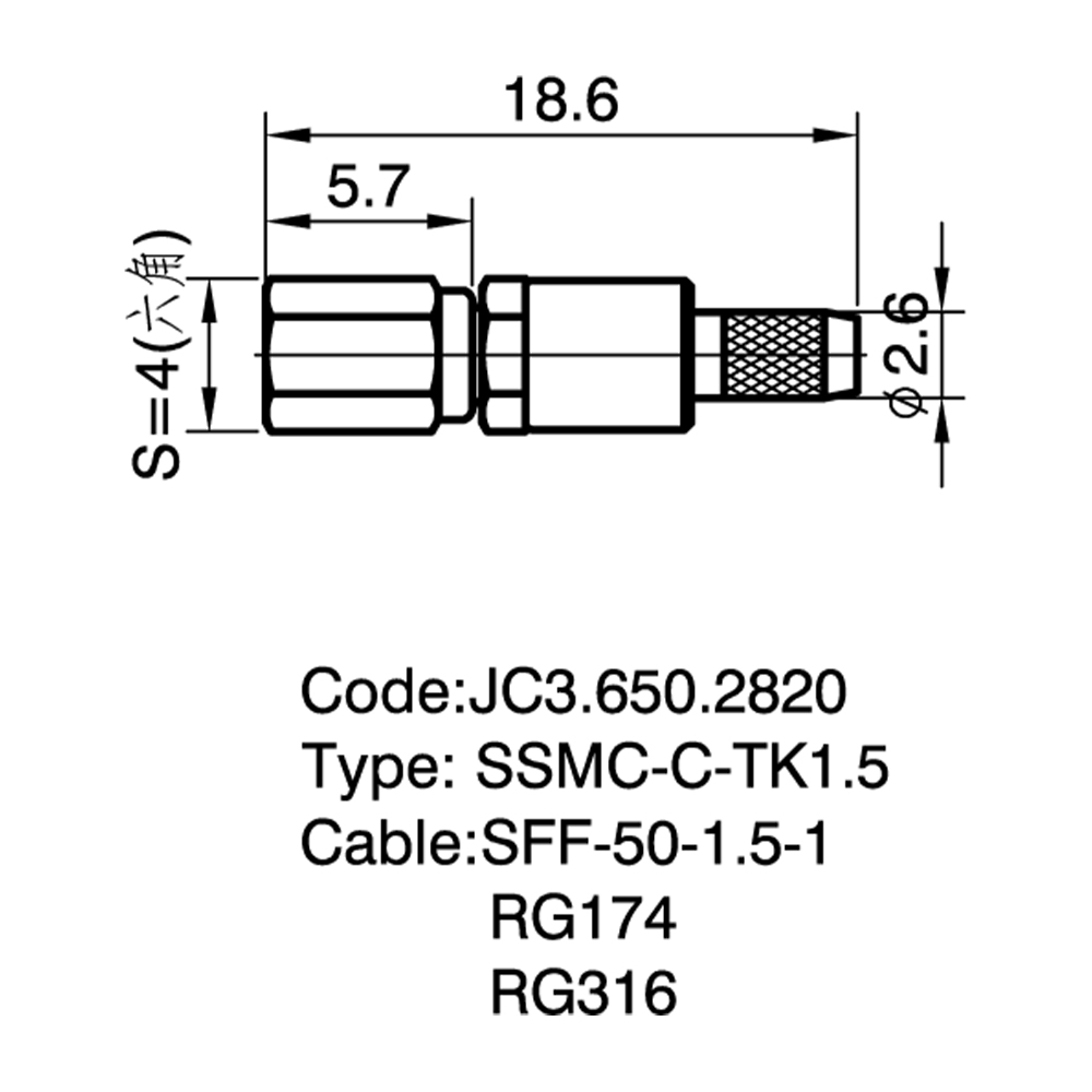 JC3.650.2820  SSMC-C-K1.5