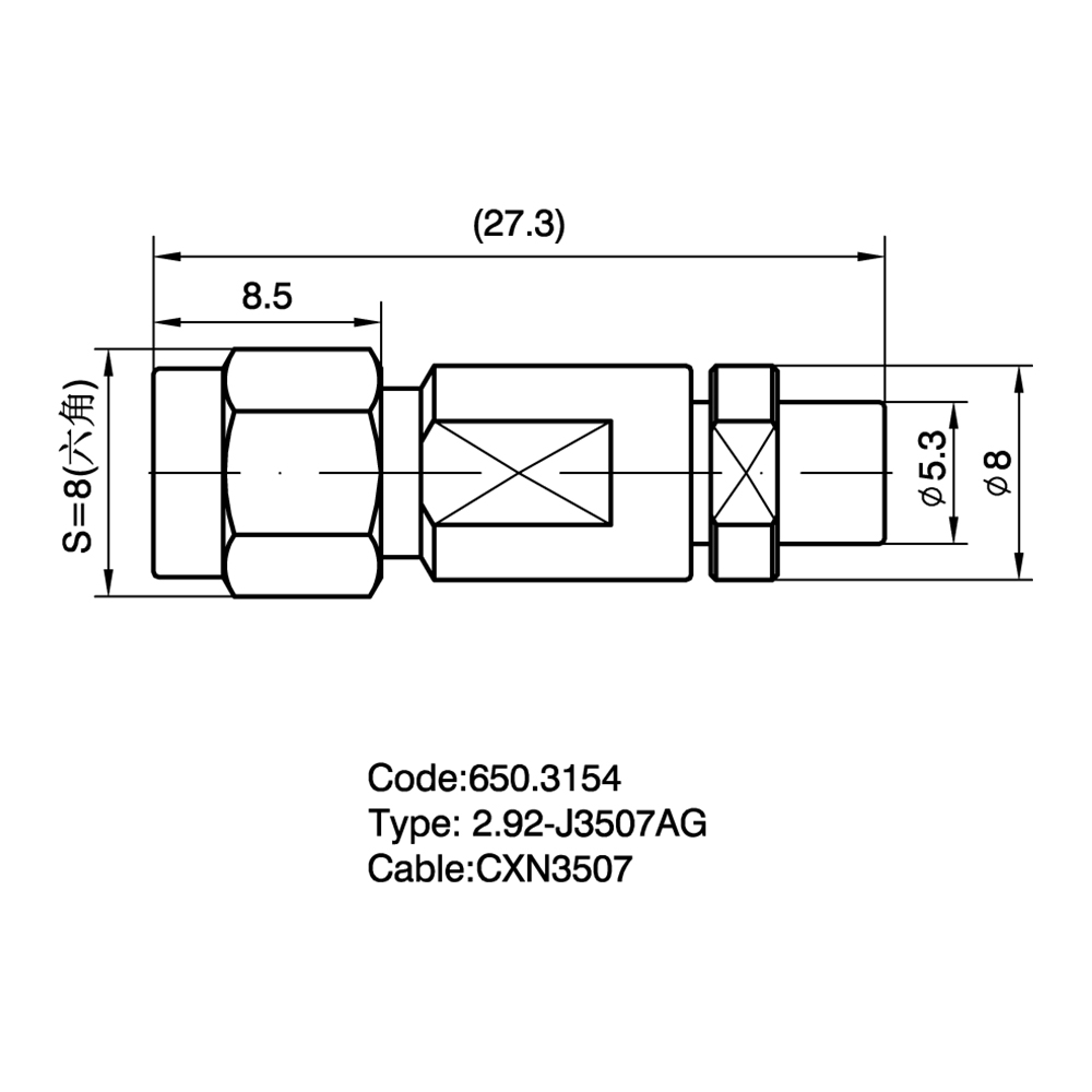 JC3.650.3154  2.92-J3507AG