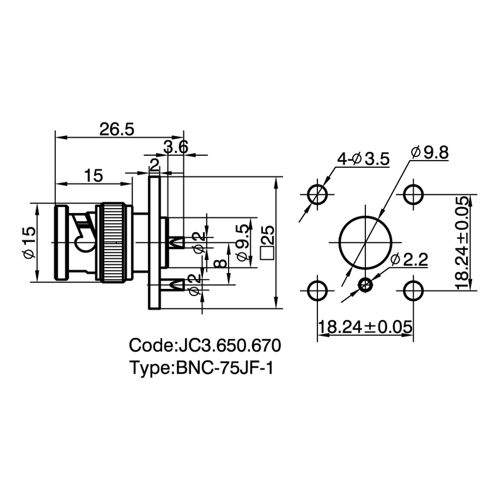 JC3.650.670  BNC-75JF-1