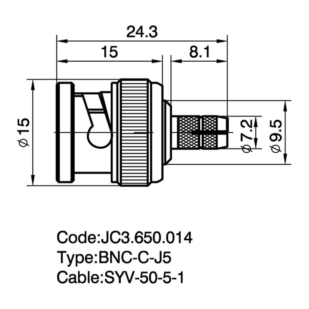 JC3.650.014  BNC-C-J5