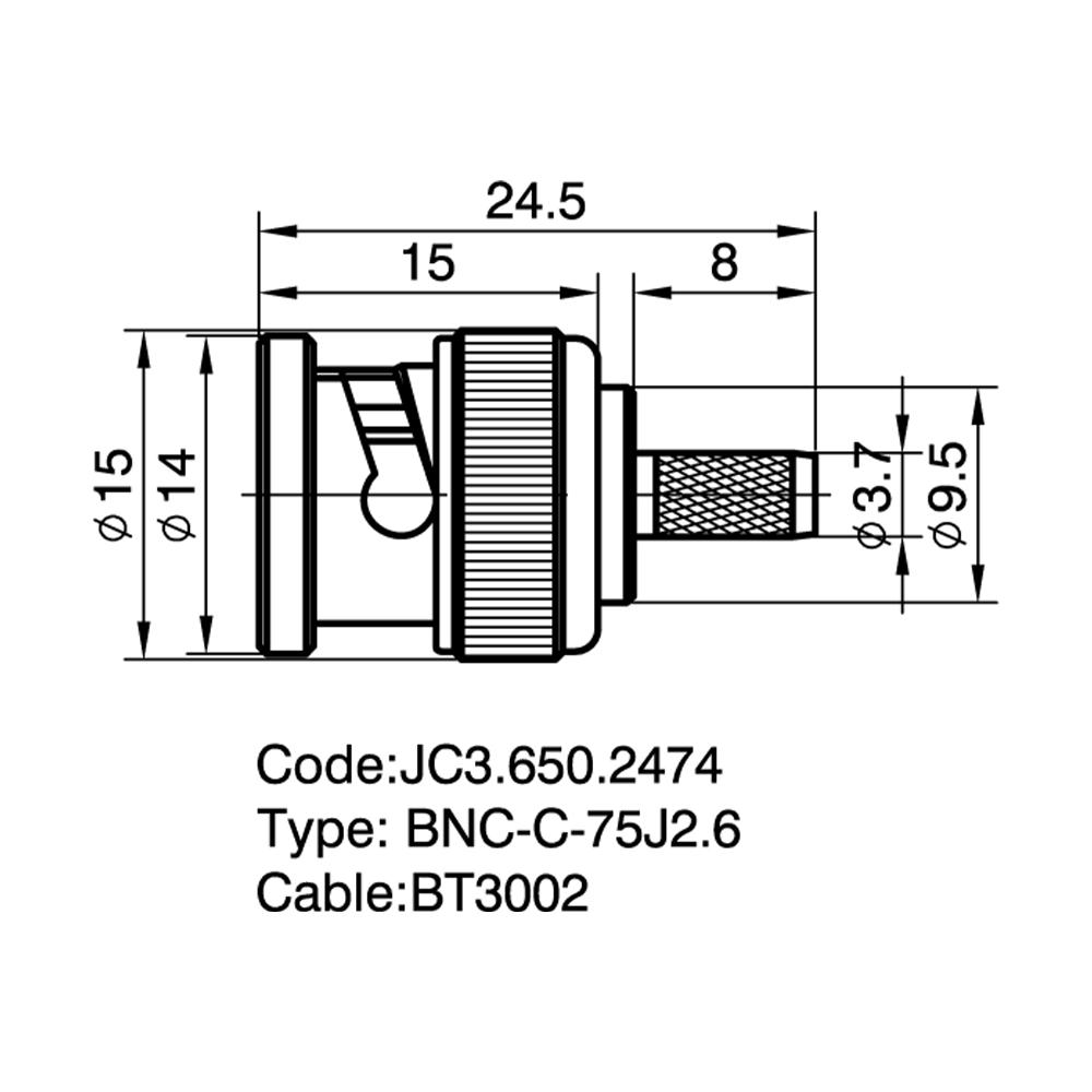 JC3.650.2474  BNC-C-75J2.6