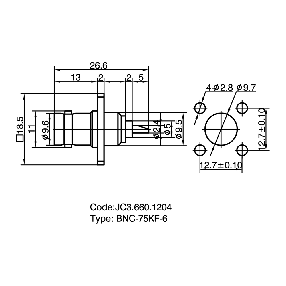 JC3.660.1204  BNC-75KF-6