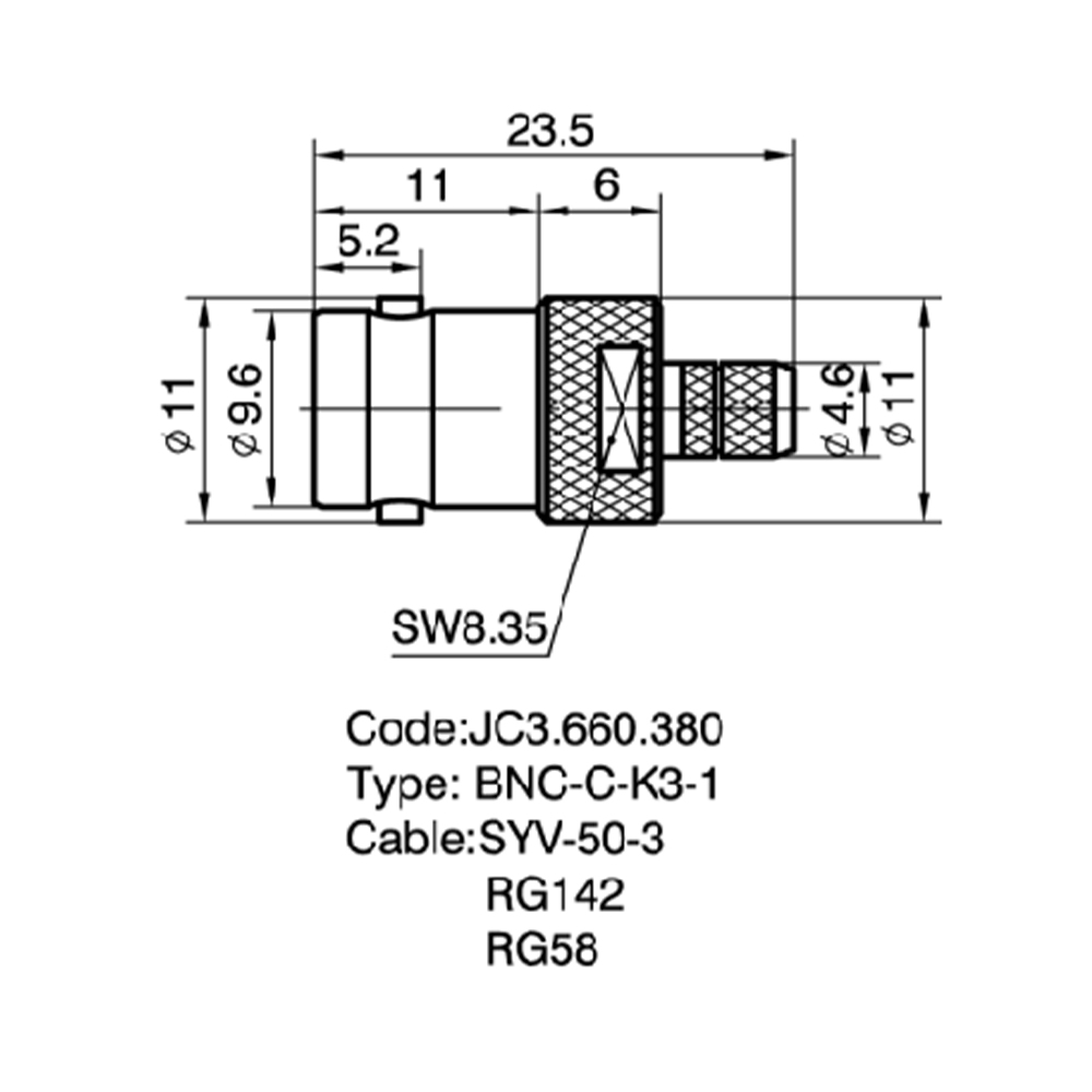 JC3.660.380  BNC-C-K3-1