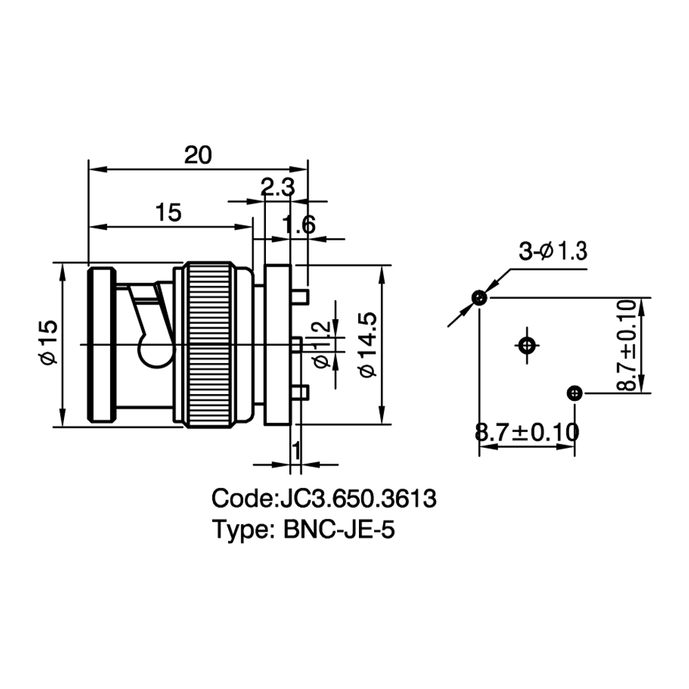 JC3.650.3613  BNC-JE-5