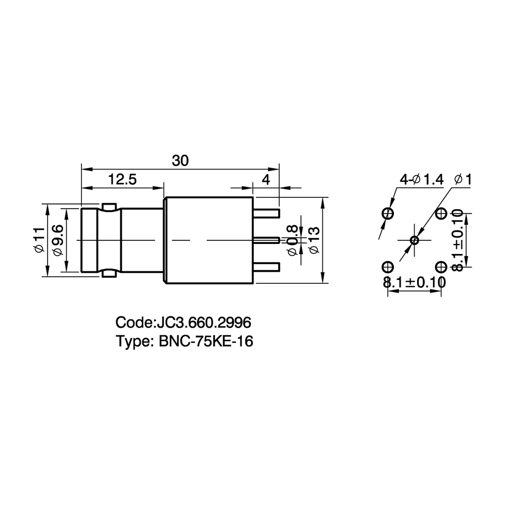 JC3.660.2996  BNC-75KE-16