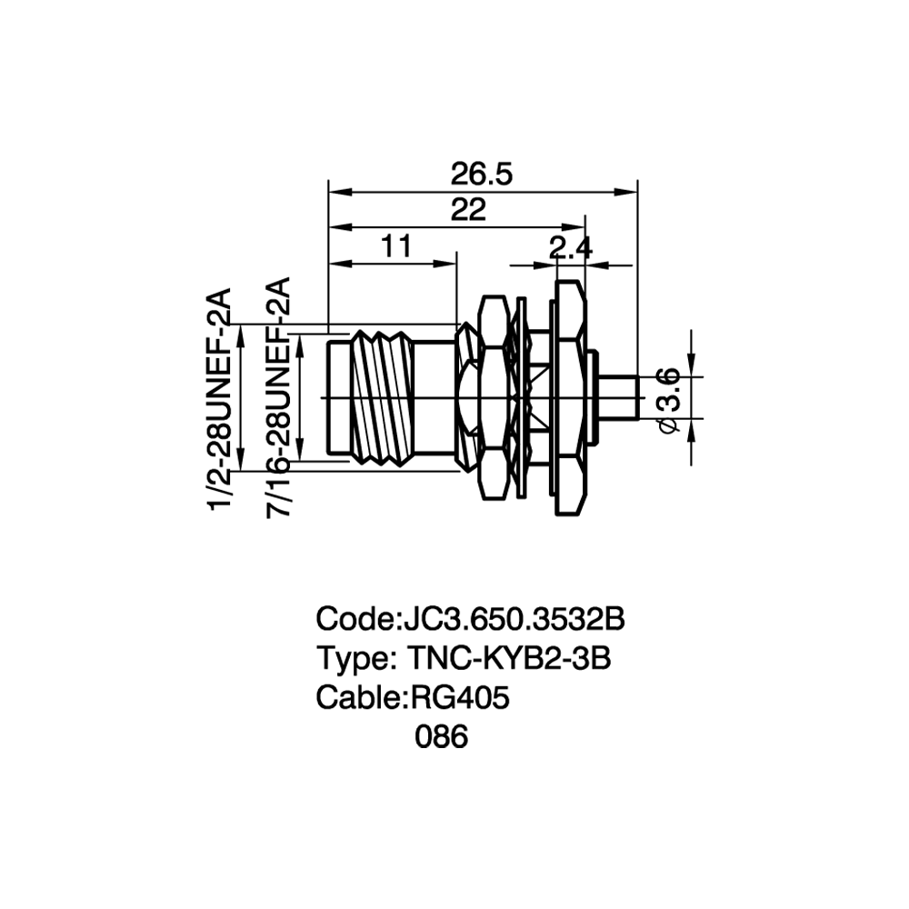 JC3.660.3532B  TNC-KYB2-3B