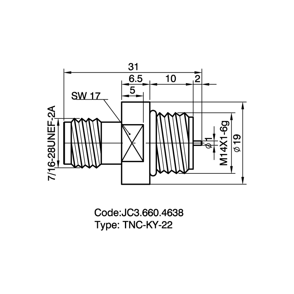 JC3.660.4638  TNC-KY-22