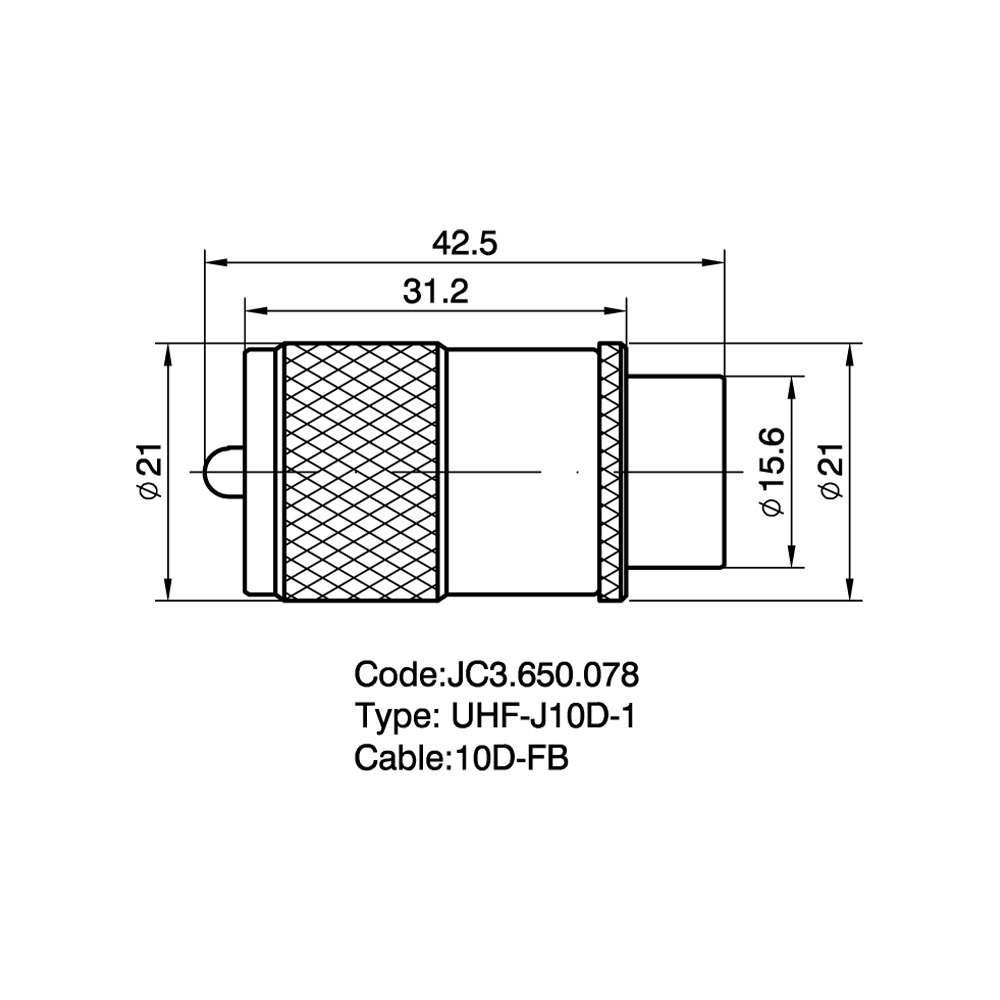 JC3.650.078  UHF-J10D-1