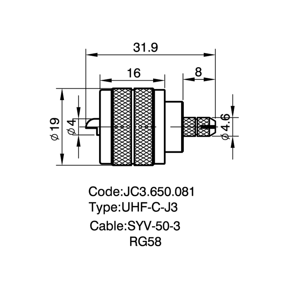 JC3.650.081  UHF-C-J3