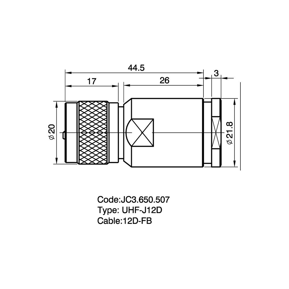 JC3.650.507  UHF-J12D