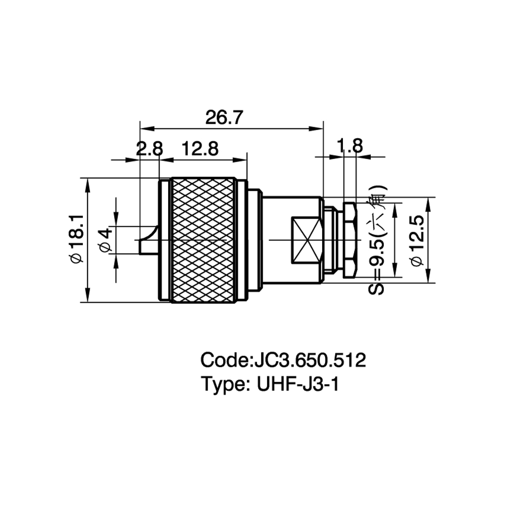 JC3.650.512  UHF-J3-1