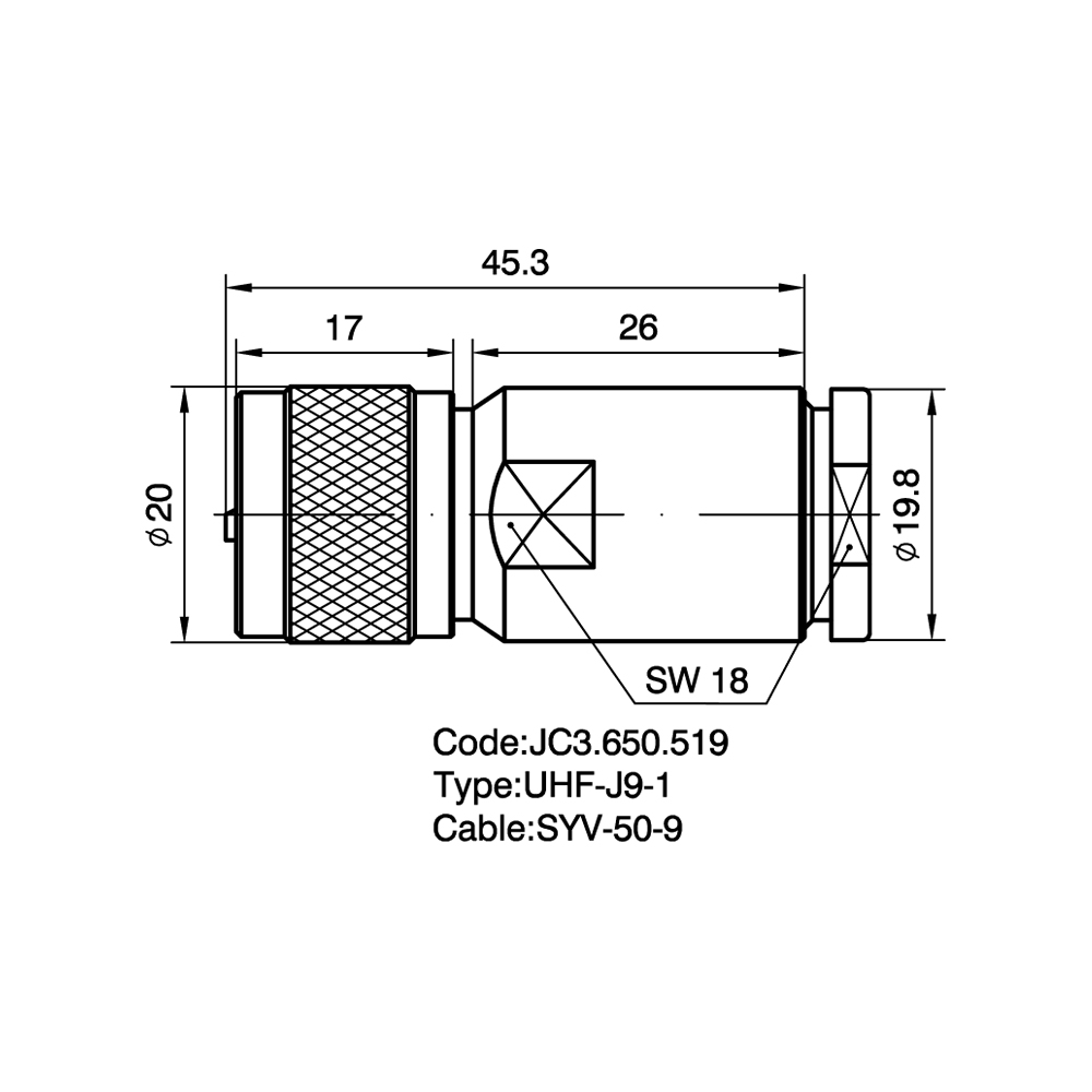 JC3.650.519  UHF-J9-1
