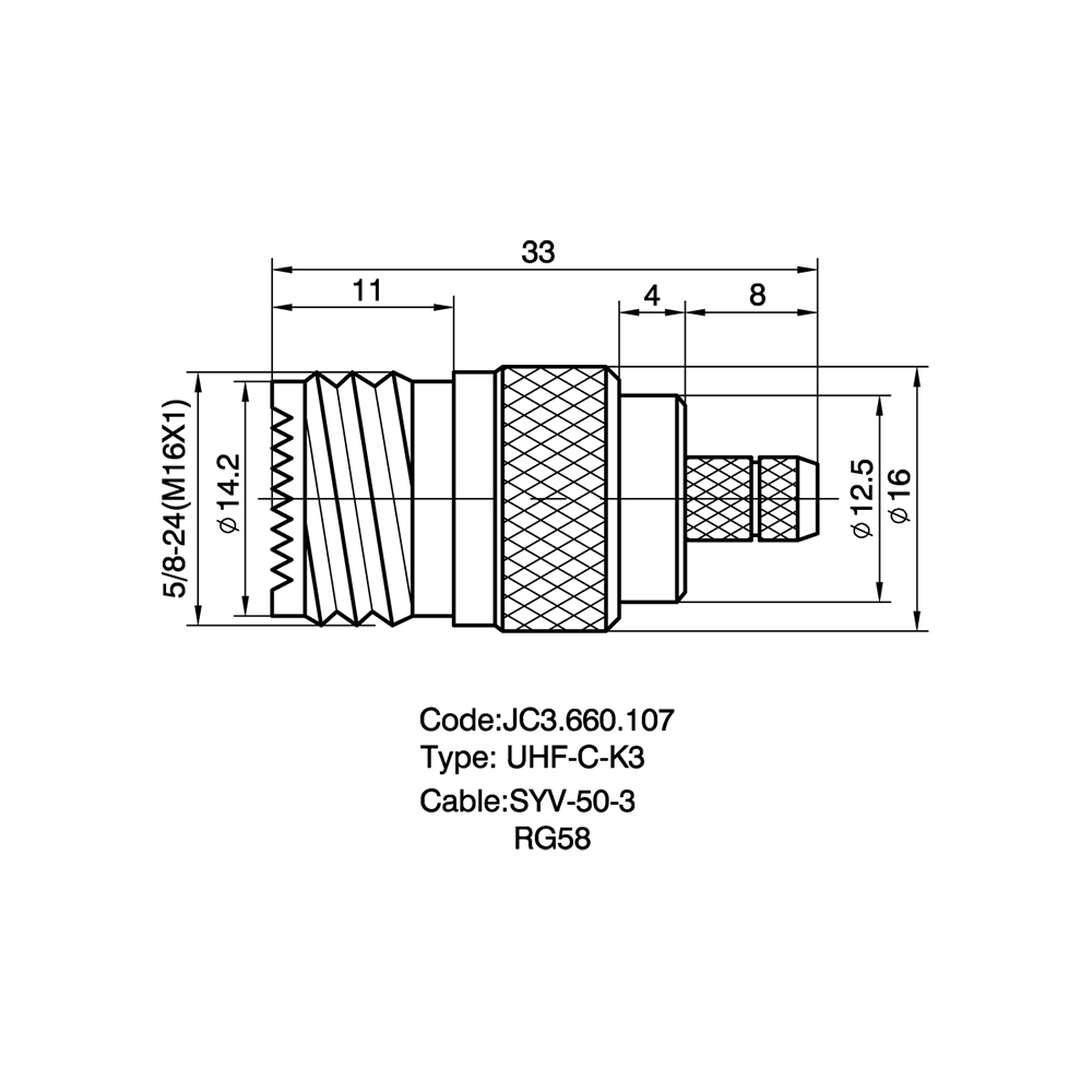 JC3.660.107  UHF-C-K3
