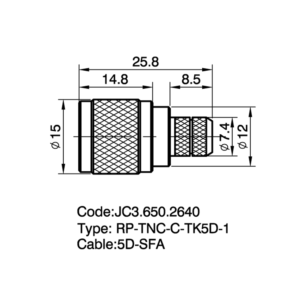 JC3.650.2640  RPTNC-C-TK5D-1
