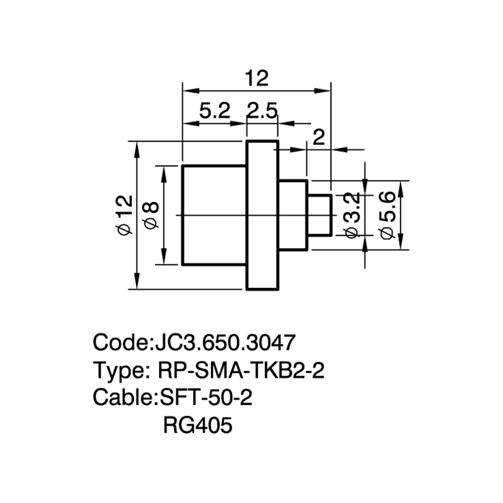 JC3.650.3047 RPSMA-KB2-2