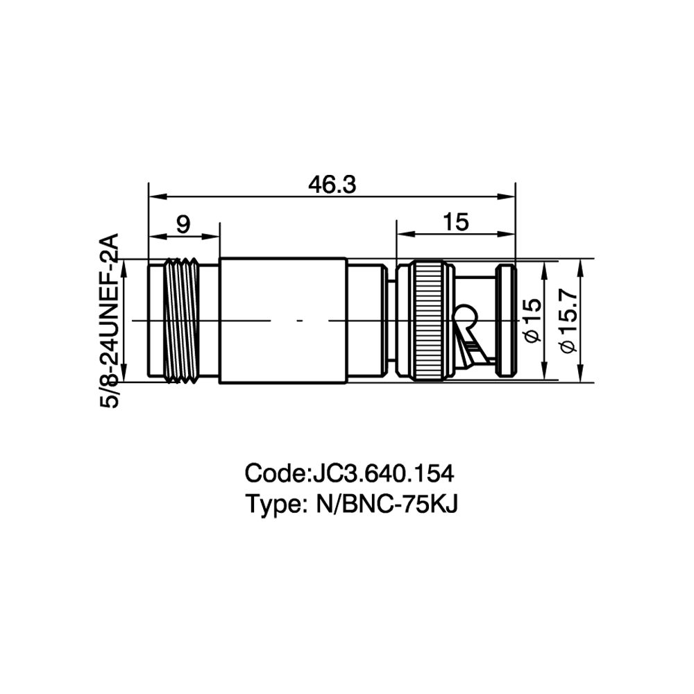 JC3.640.154  N-BNC-75KJ