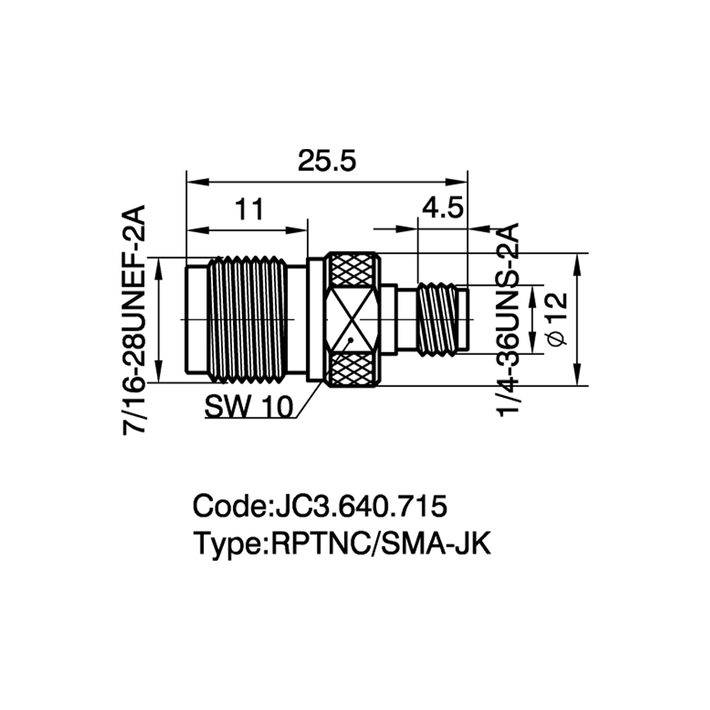 JC3.640.715  SMA-RPTNC-KJ